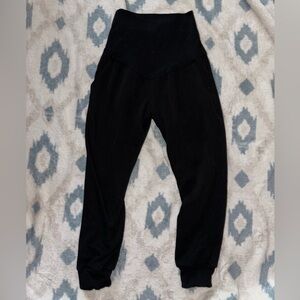 Fleece Line Maternity Joggers
